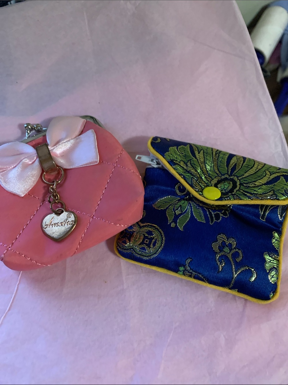 Two change purses